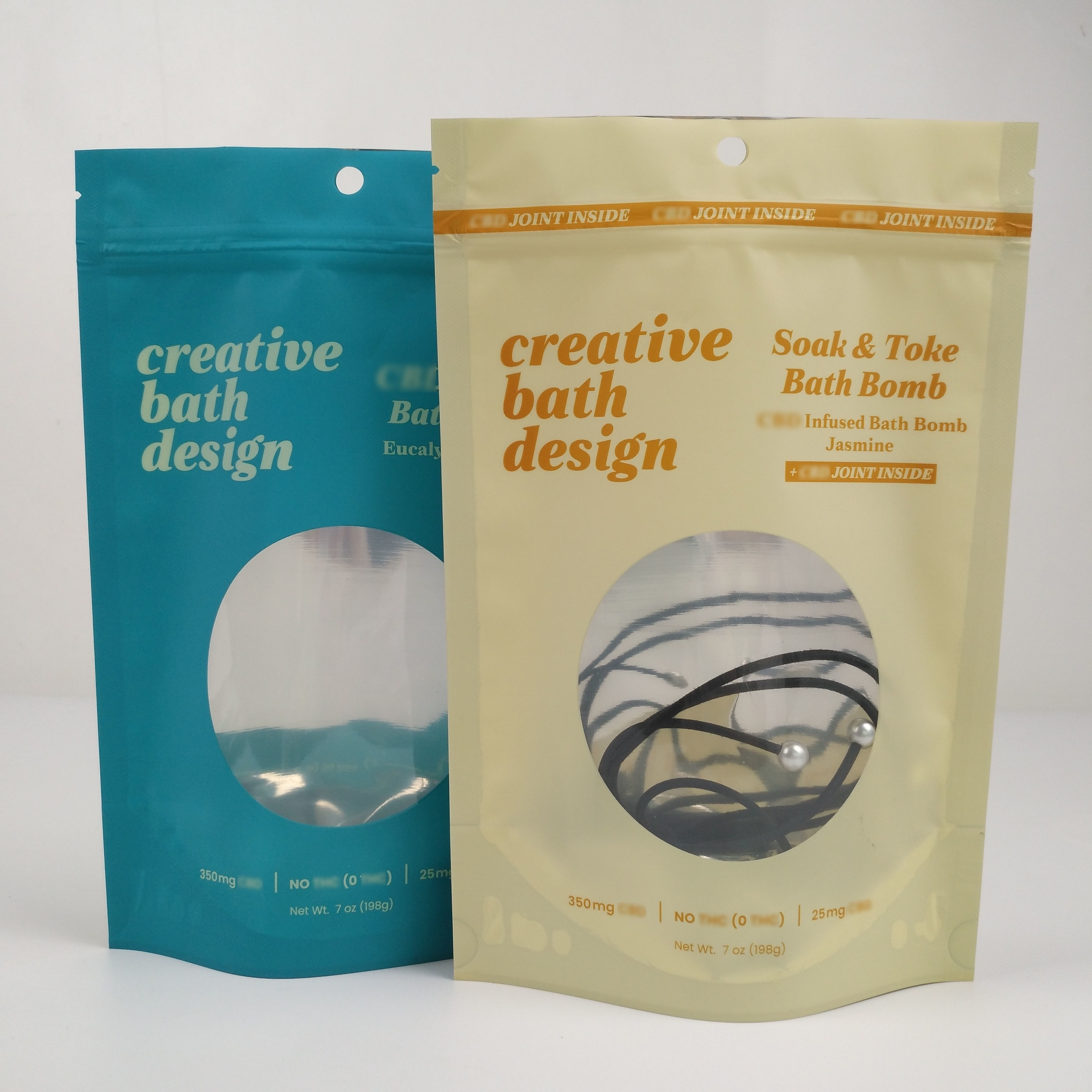 Chiara condizione dei sacchetti della serratura di Matte Mylar Aluminum Foil Zip della finestra