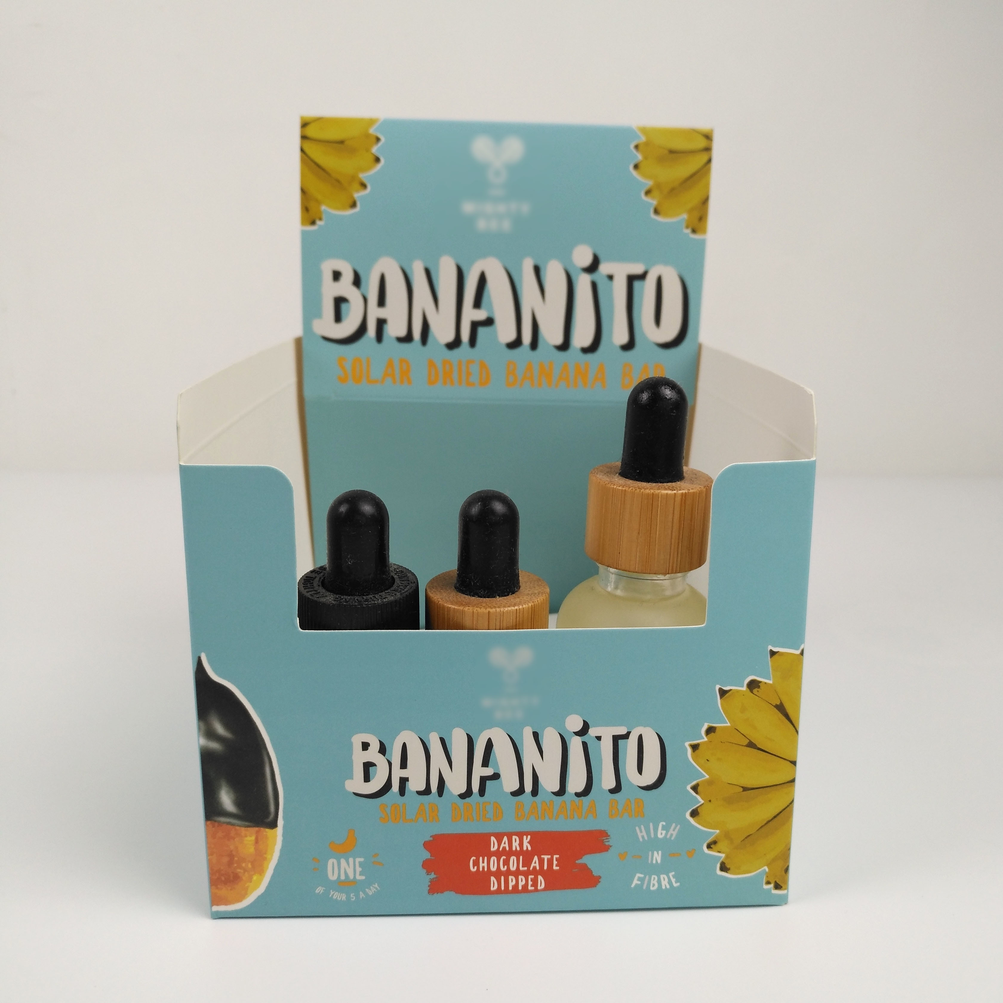 Il cartone piegante su ordinazione del cartone strappa la scatola di presentazione, contatore che del cartone ondulato PDQ gli spuntini al minuto incartano la scatola d'imballaggio