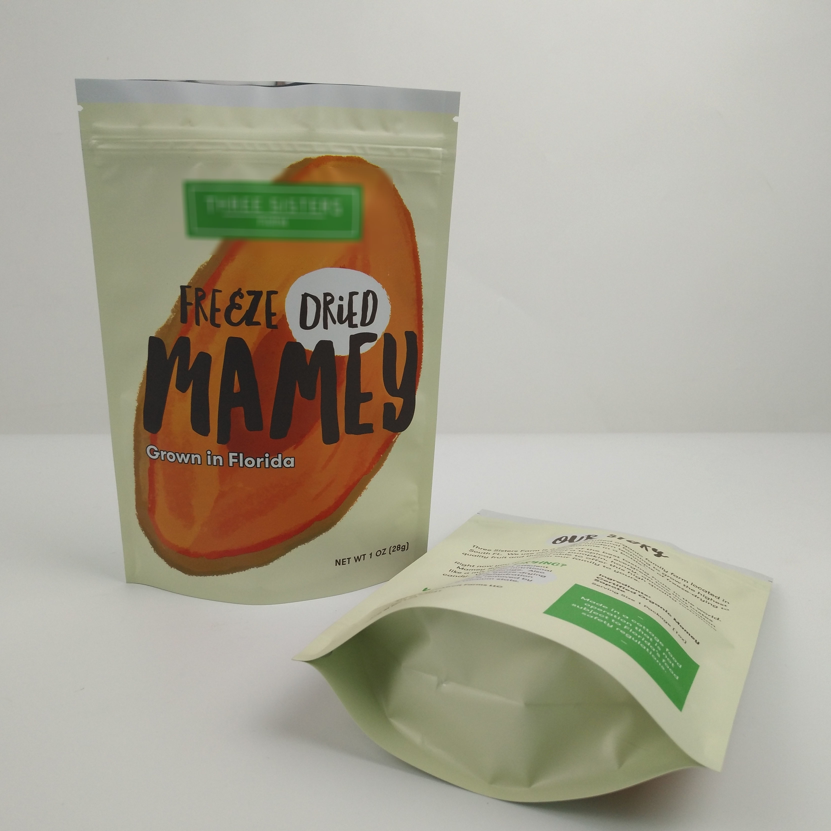 Il supporto sul rifornimento diretto della fabbrica riciclabile del sacchetto ha personalizzato il supporto del di alluminio sui sacchetti odora la borsa di imballaggio per alimenti della prova