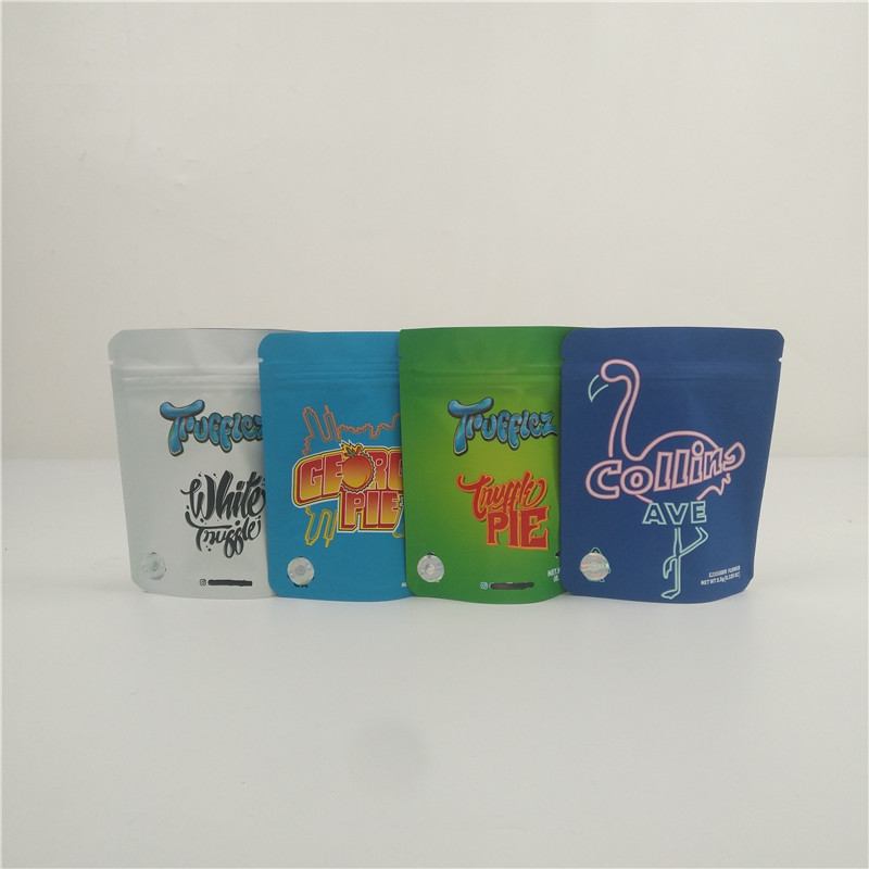 3,5 borse di g Edibles Mylar odorano la borsa commestibile gommosa molle d'imballaggio del sacchetto di Candy della prova