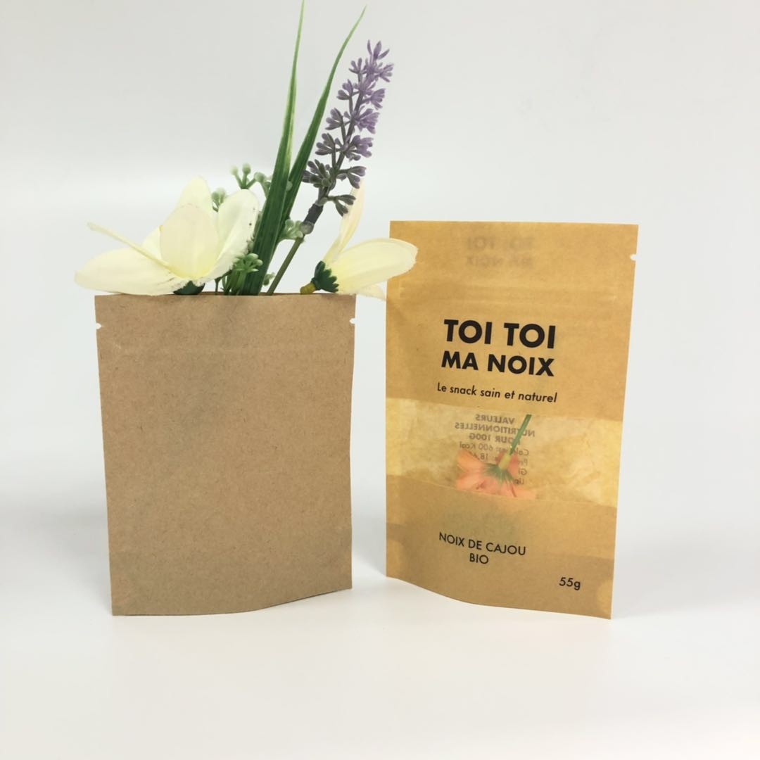 SGS dell'ANIMALE DOMESTICO della borsa sigillato lato riciclabile di CMYK 150mic tre per la polvere del tè