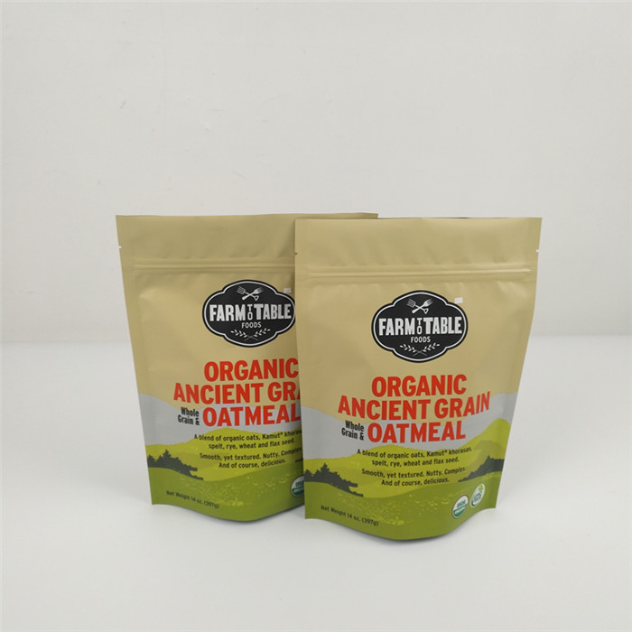 La prova a chiusura lampo dell'odore di Mylar della stagnola insacca le borse dell'alimento del di alluminio di MOPP