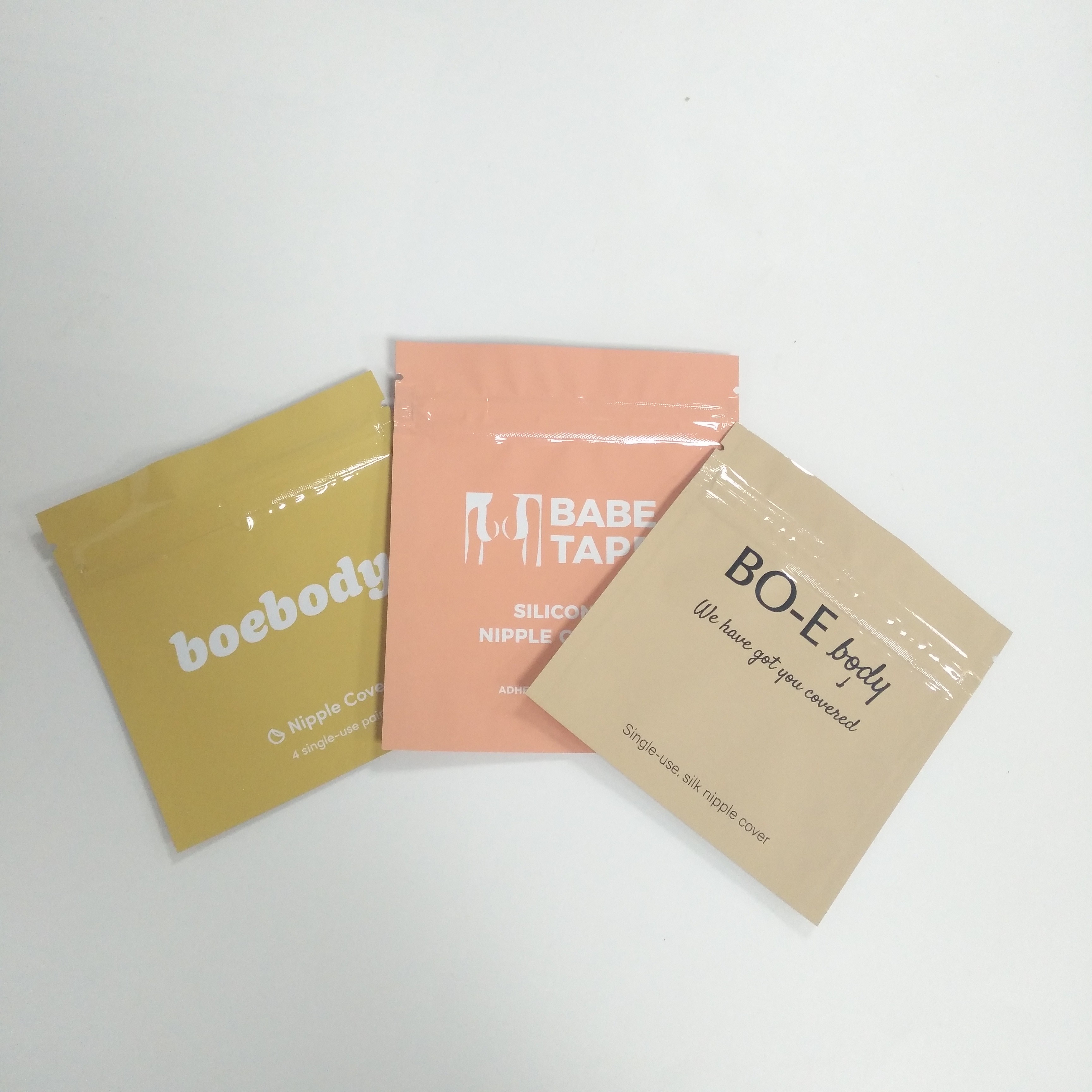 La guarnizione laterale del commestibile VMPET Mylar tre insacca la superficie lucida dello SGS