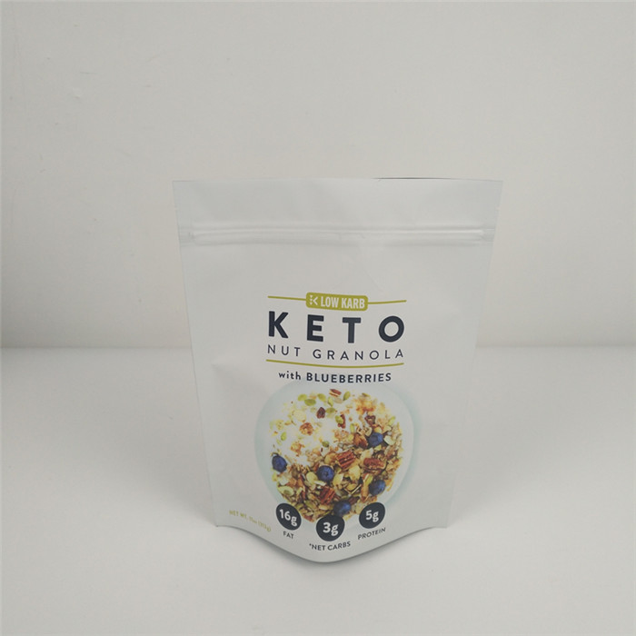 Supporto della chiusura lampo di VMPET 120mic sull'incisione di imballaggio per alimenti di MOPP del sacchetto stampato