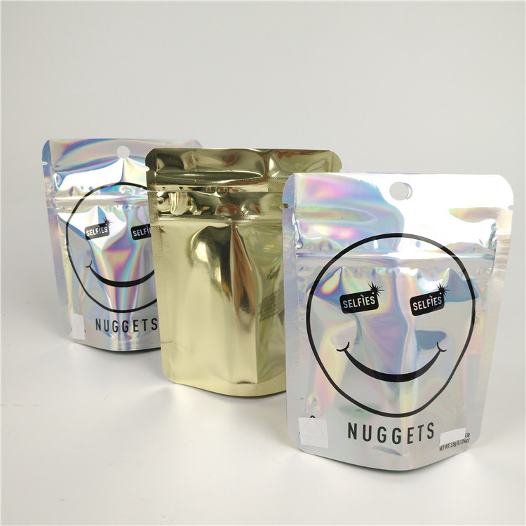 Il di alluminio risigillabile di Zipock 300g Mylar insacca l'imballaggio per alimenti commestibile