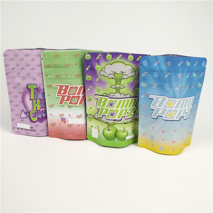 Derrate alimentari di plastica del tabacco della borsa di Mylar della spezia del biscotto della prova dell'odore