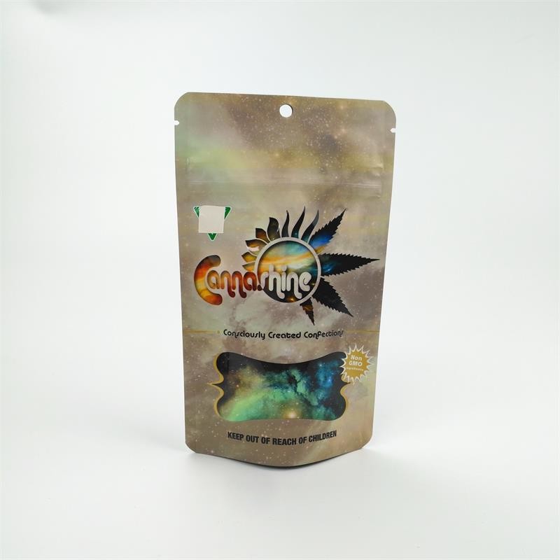 Borsa risigillabile VMPET della prova 3.5g Mylar dell'odore per i biscotti