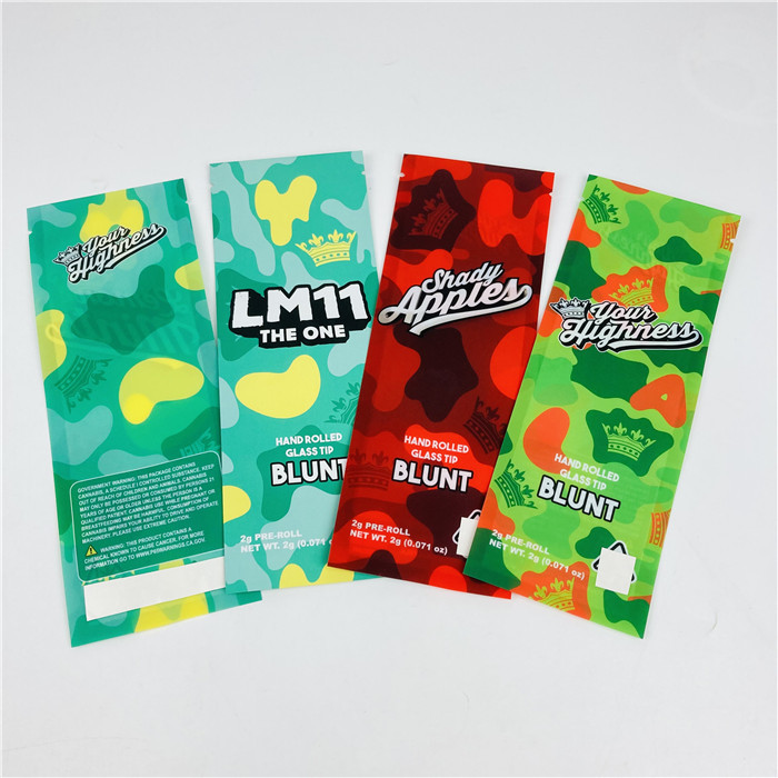 Borse smussate degli involucri di legni di AL 0.7C del sacchetto di tabacco della stagnola di PA 1.5C Mylar di Vmpet