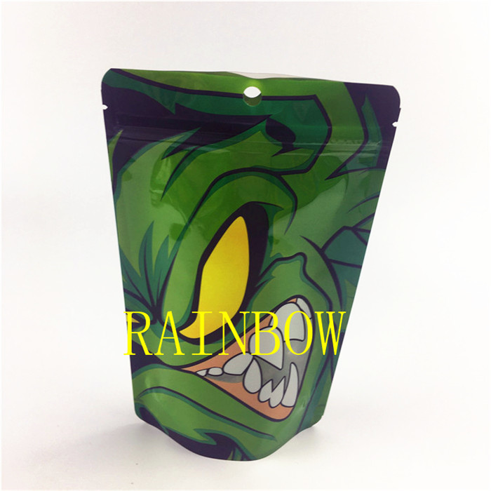 borse commestibili innocue per i bambini di stampa digitali di mylar del di alluminio della saldatura a caldo 7g di 200pcs MOQ con il LOGO su ordinazione