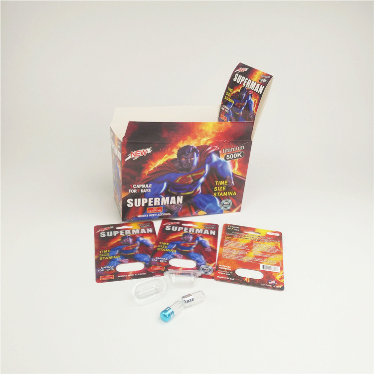 Timbratura calda delle carte di carta della bolla del platino di rinoceronte 10k per la capsula maschio di potenziamento