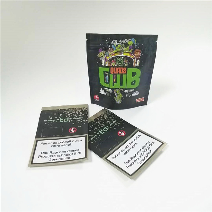 Borsa innocua per i bambini CMYK 120mic della chiusura lampo della stagnola dello SGS 14g 28g Mylar