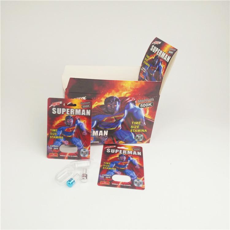 Potenziamento maschio della carta della bolla della carta 200mic 500K 3D delle pillole 3D di rinoceronte 8