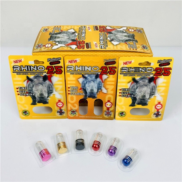 carta della bolla di rinoceronte 69 1000k 3d dell'avorio 250G per l'imballaggio della capsula