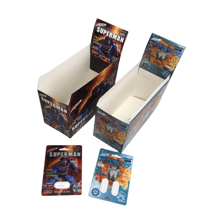 Imballaggio rettangolare a bolle con spessore di 0,1 mm e materiale ecologico