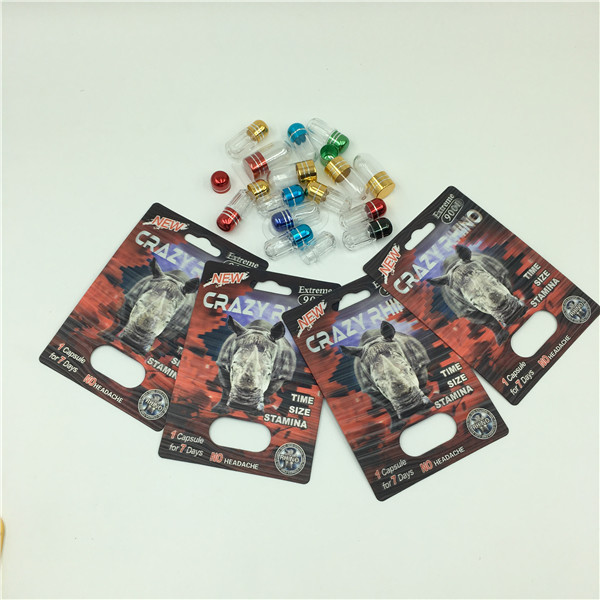 Rinoceronte pazzo 69 pillole che imballano rinoceronte 7 della scatola per la pillola sessuale maschio