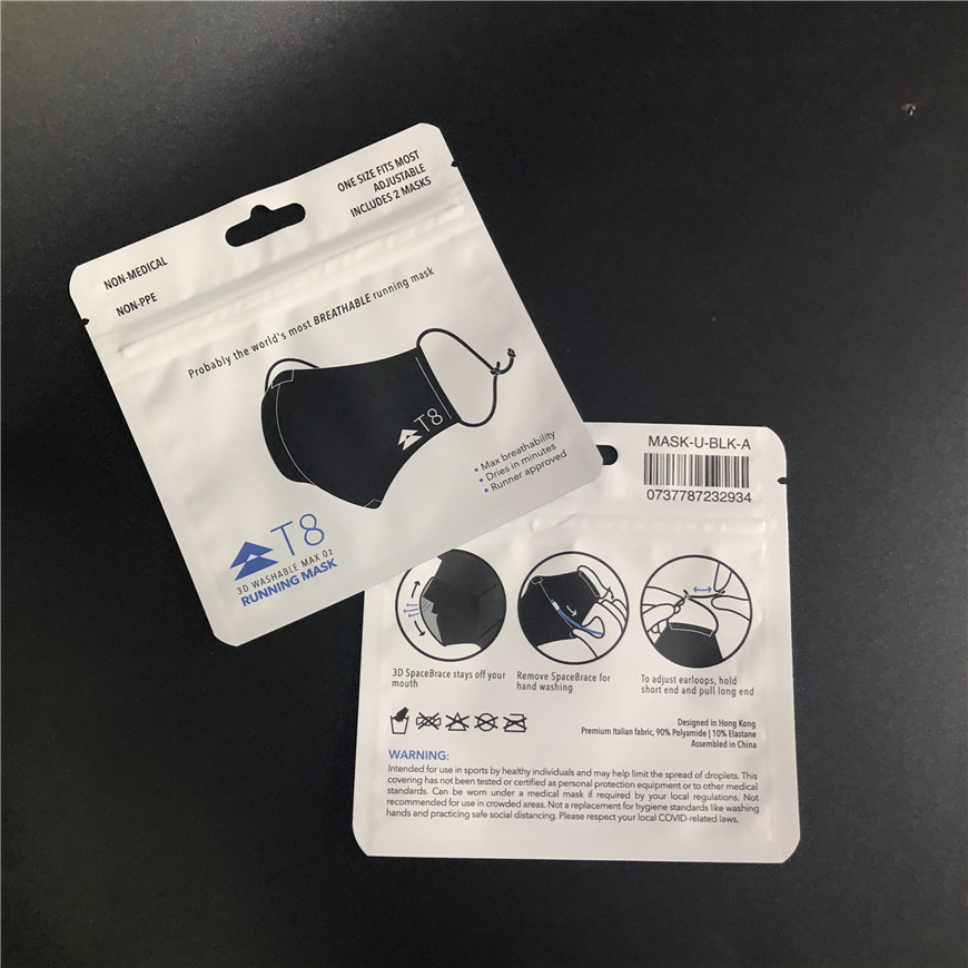 Borsa di plastica Vmpet dell'alta società di confezione per la vendita al dettaglio di Cmyk MPET per i calzini degli alimenti