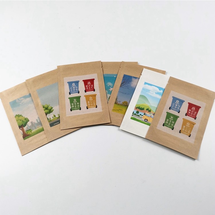 Il PLA d'imballaggio della borsa della carta della frutta dello SGS IL MOPP 50mic dell'amido di mais ha allineato