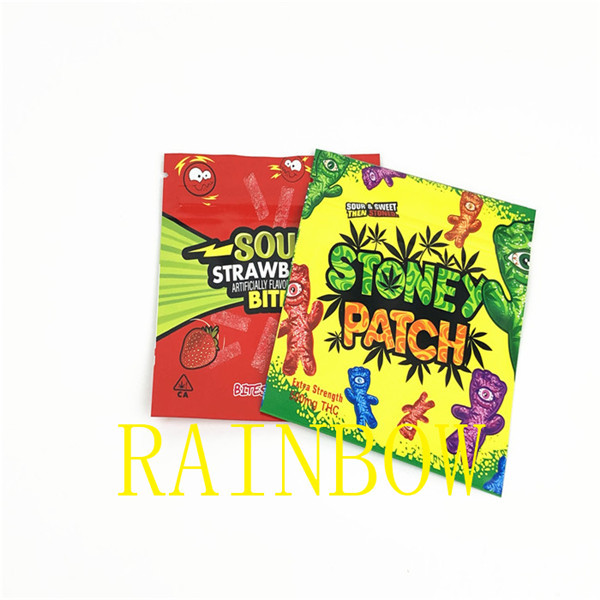 la saldatura a caldo Mylar di 100mic Edibles CMYK sventa le caramelle del sacchetto 80x100mm VMPET