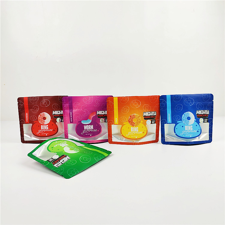incenso di erbe commestibile di plastica di 3.5g Doypack che imballa le borse di erbe di CMYK Mylar