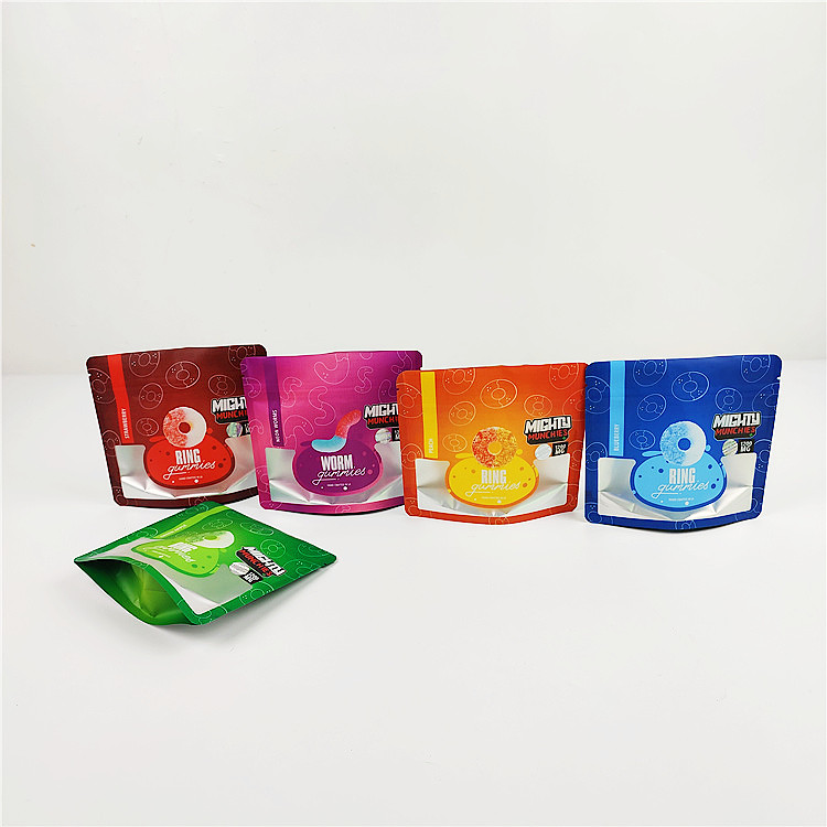 Sacchetti 100mic Matte Clear Mylar Bags della prova dell'odore di rotocalcografia di 3.SA8000 QS CBD