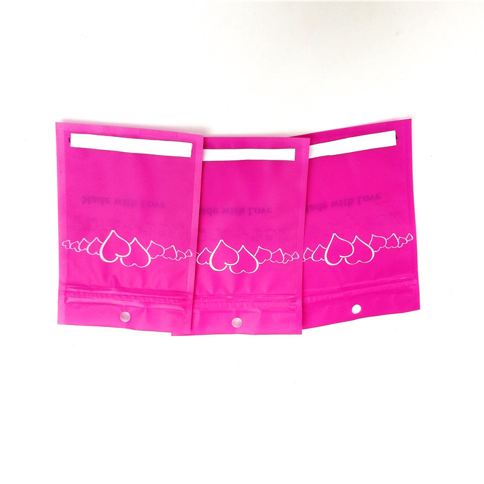 il film multiplo di progettazione di logo di foi della borsa di plastica su ordinazione dei gioielli ha tagliato i Aligners che imballano le borse per la chiara borsa a chiusura lampo dei vestiti