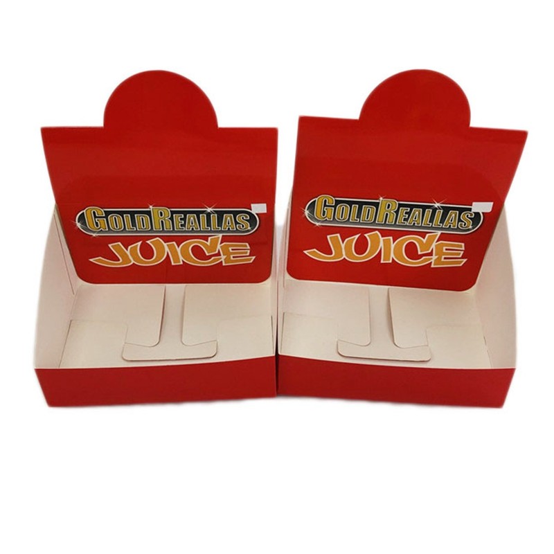 Barre su ordinazione della proteina del cioccolato delle barre di energia della scatola di presentazione di Logo Energy Drink Paper Counter che imballano le scatole