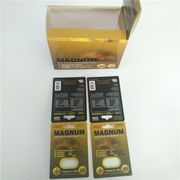 Pillole del sesso di Pantone che imballano la carta d'imballaggio lenticolare 3D di rinoceronte 69 della carta