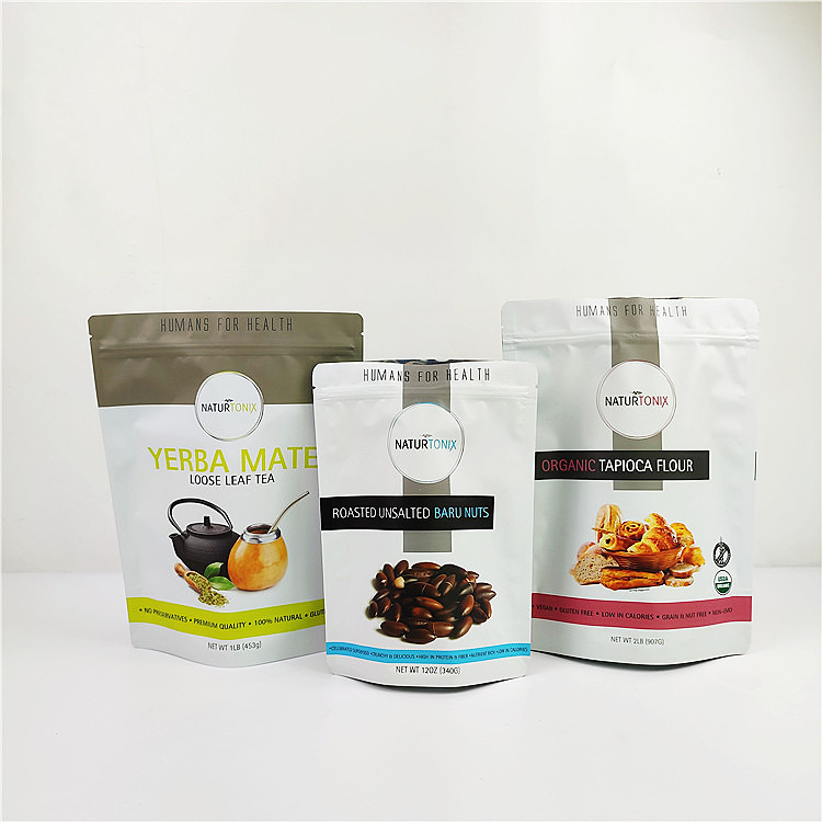 Rotocalcografia dello SGS CMYK del sacchetto di plastica del di alluminio del commestibile 120mic