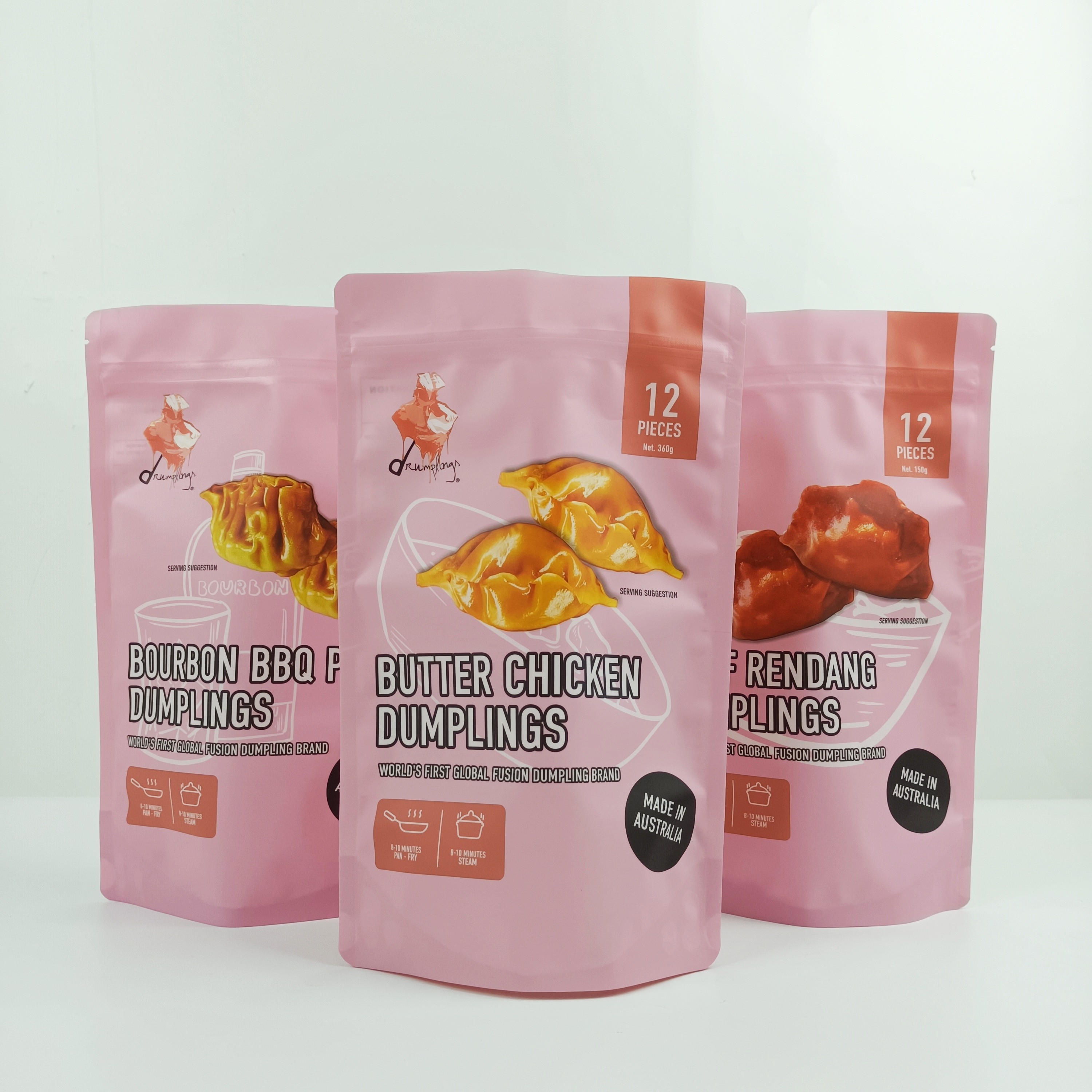 Il PA d'imballaggio 1.5c della borsa di Matte Opp Gravure Zipper Lock sta sulla borsa d'imballaggio