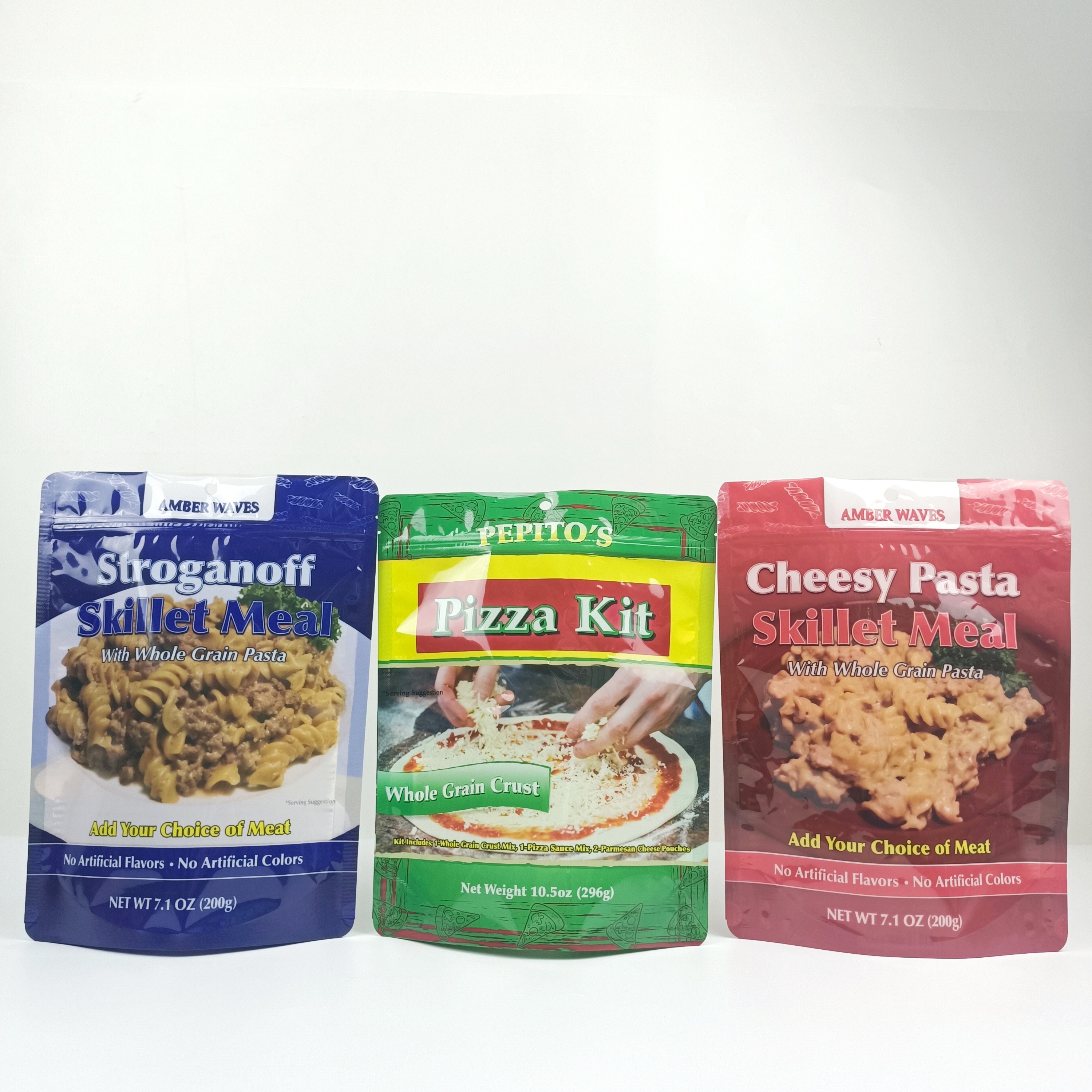 La chiusura lampo risigillabile di CMYK il Mopp Mylar insacca la borsa di plastica di Doypack del sacchetto della storta