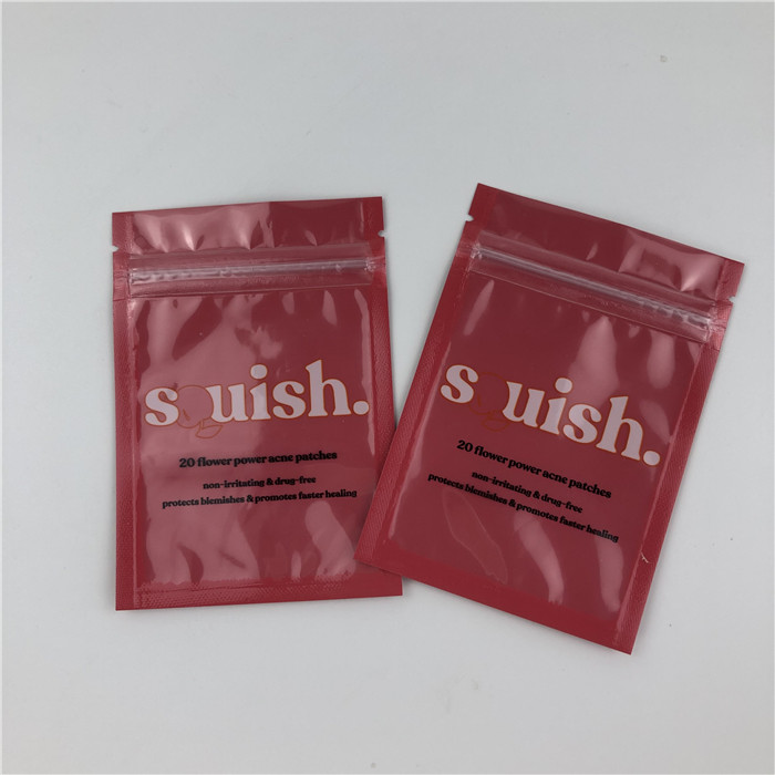 borsa 0.7c Al With Clear Front Window della chiusura lampo di Mylar di incisione di 120mic MOPP