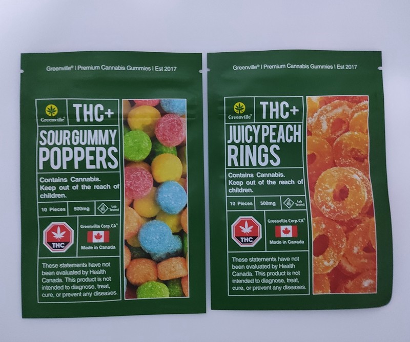 compagni del di alluminio di 1g 4g 7g 10g che imballano la borsa della prova dell'odore di delta 8 del sacchetto dei gummies della borsa CBD con la chiusura lampo