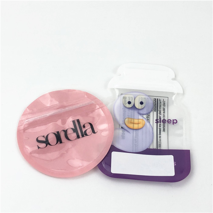 CMYK ha tagliato le borse a stampo tagliente MOPP 100mic della stagnola di Mylar lucide per Gummies Candy commestibile