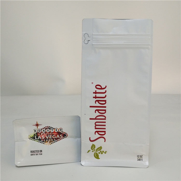 Il rinforzo inferiore della valvola di Degrassing insacca la chiusura lampo 110 micron di CMYK opaco MOPP