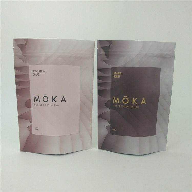 Sacchetti di plastica di trucco di MOPP che imballano VMPET AL Self Standing 1.2C MPET