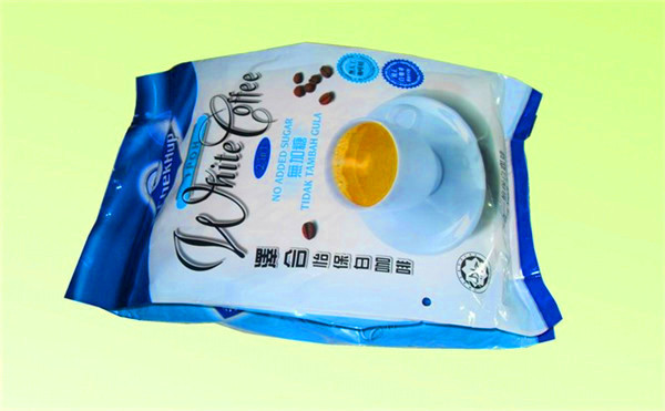 La stagnola laterale del rinforzo sta sui sacchetti 100 micron per l'imballaggio del caffè macchiato