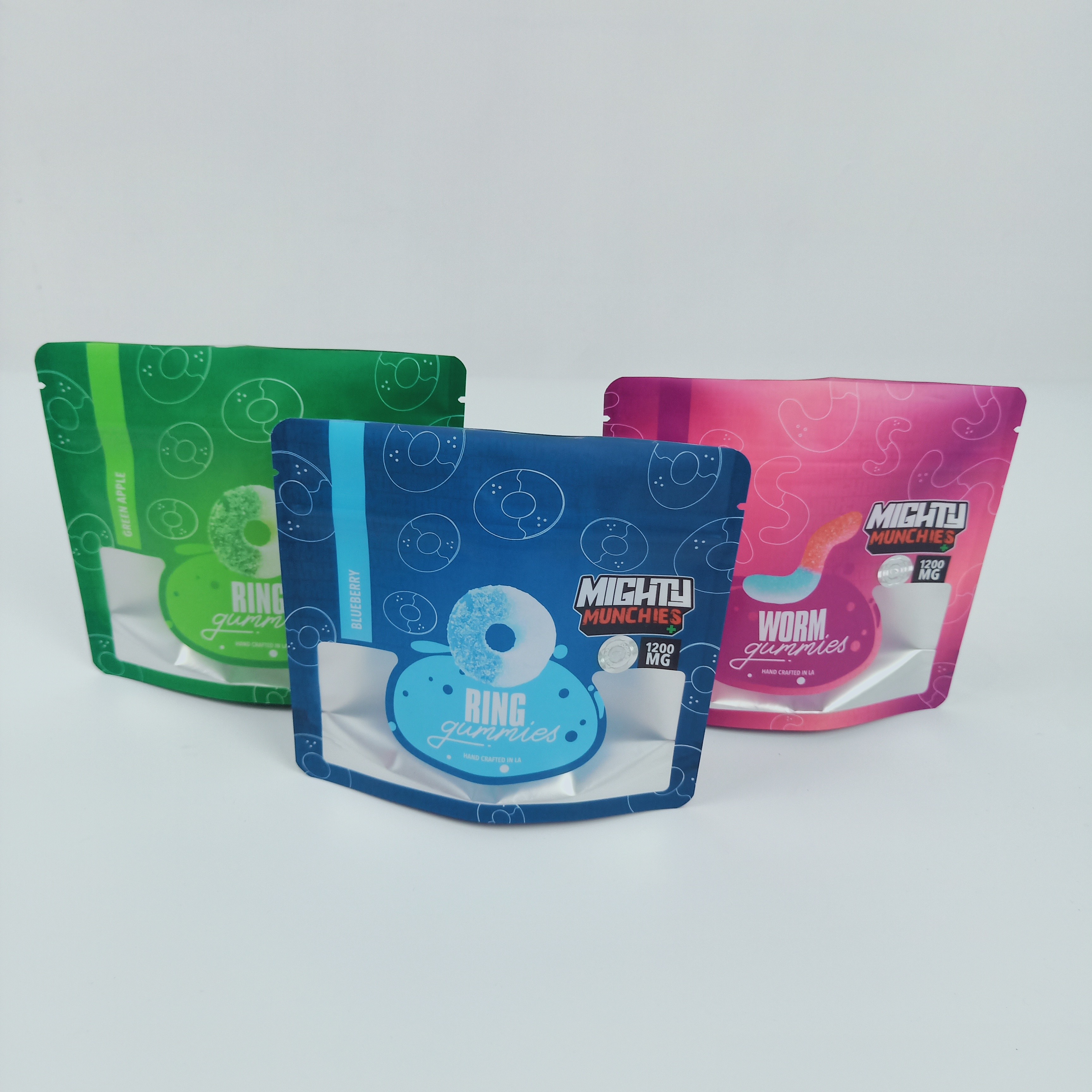 la borsa della chiusura lampo del supporto di incisione 10C su ha tagliato 3.5g a stampo tagliente 7g diserba la canapa il MOPP 120mic