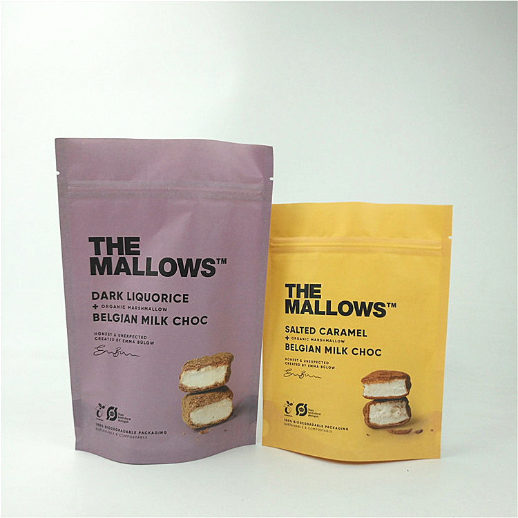 Gli spuntini al latte il PE dell'ANIMALE DOMESTICO di MOPP laminato sacchetto del supporto della carta kraft del cioccolato su