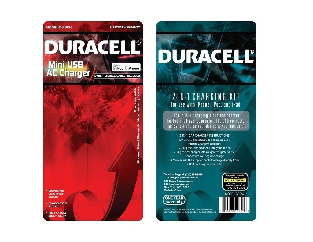 Imballaggio rosso ecologico della carta della bolla per il caricatore di USB che imballa con il logo stampato