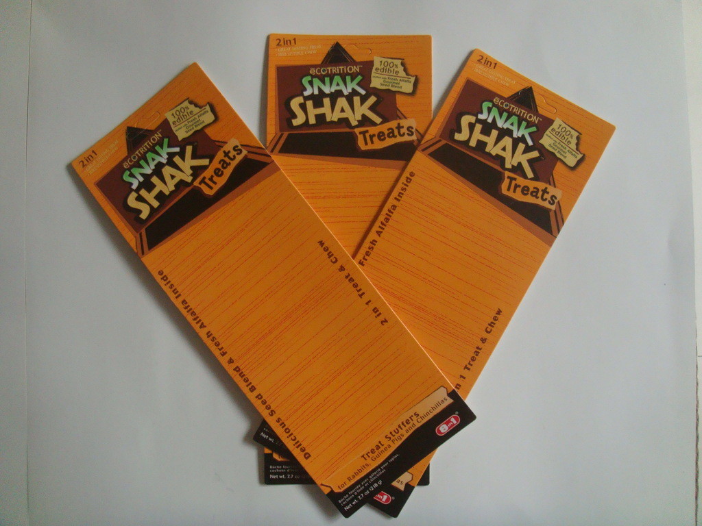 Carta attraente della bolla che imballa la carta kraft da 250 grammi con l'euro foro di caduta