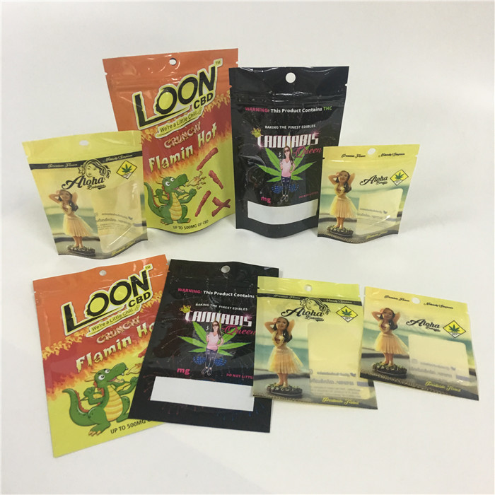 L'odore rinforza le borse che a chiusura lampo risigillabili l'irregolare modella le borse olografiche di plastica