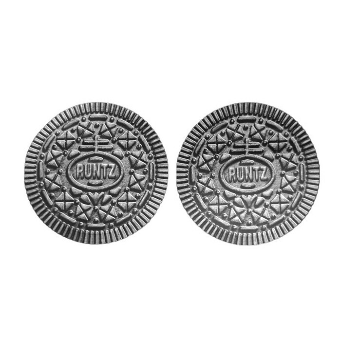 Il giro del biscotto modella le borse che del di alluminio di Mylar 3.5g commestibile risigillabile ha tagliato