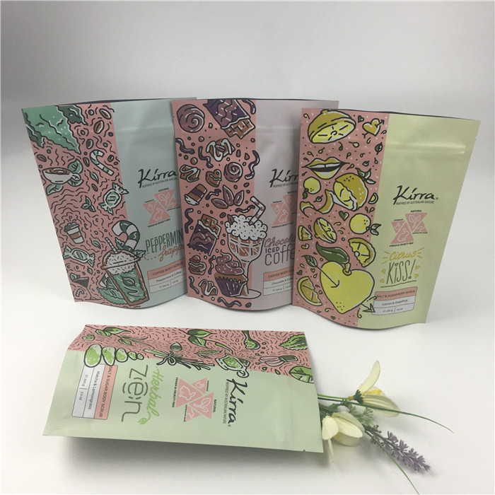 Borse dell'imballaggio alimentare del tè della prova dell'odore di Doypack del di alluminio con la chiusura lampo