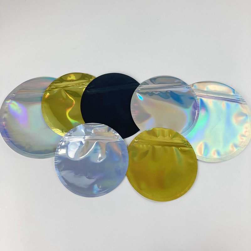 Le borse olografiche risigillabili del di alluminio di Mylar hanno tagliato a forma di 3.5G a stampo tagliente su ordinazione