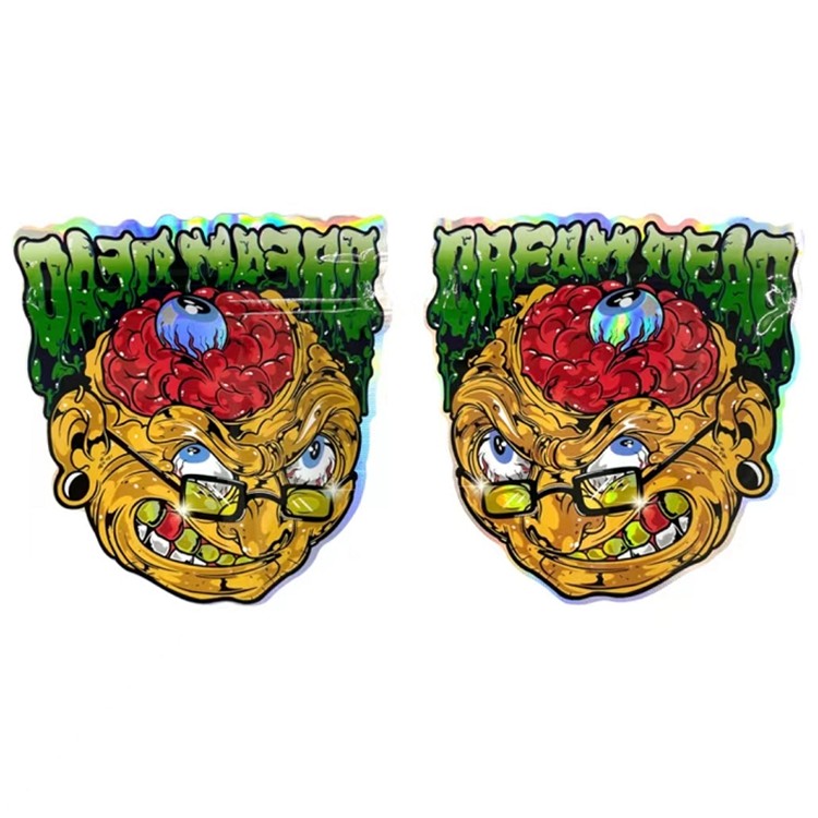 La serratura stampata su ordinazione Mylar dello zip insacca la chiusura lampo dello spuntino di Gummies della saldatura a caldo insacca il foglio di alluminio