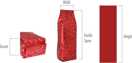 Bustine di tè inferiori laminate del rinforzo che imballano rivestimento opaco stampato variopinto a chiusura lampo