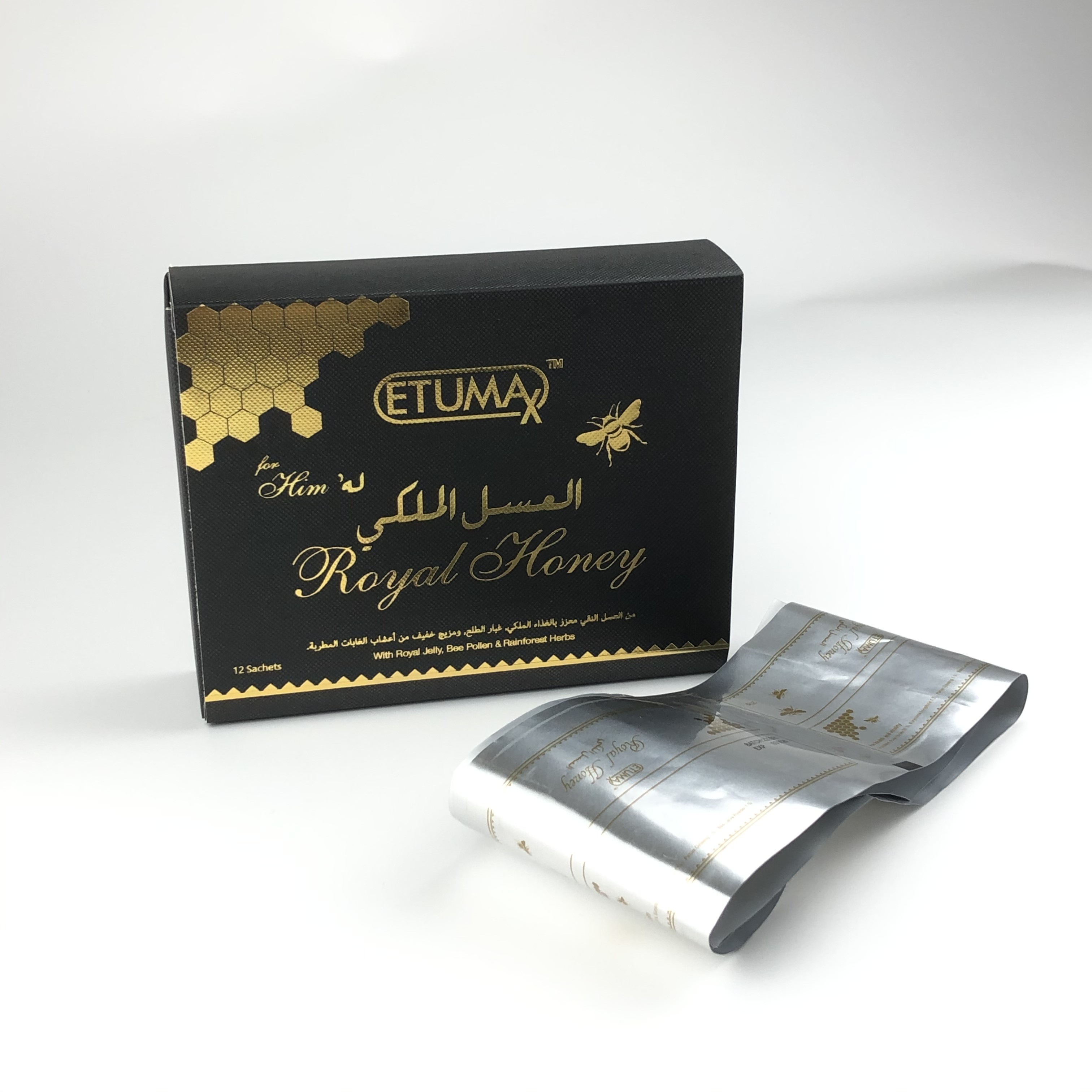 La salute su ordinazione di Honey Packaging Bags 12g 15ml 20grams del cavallo del nero della bustina del miele 10g di VIP completa la bustina d'imballaggio