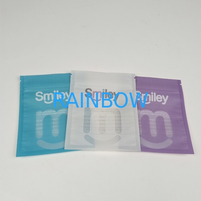 Ingrosso riciclabile a tre lati sigillato Mylar Packaging Dent Aligner per la cura dei denti con cerniera