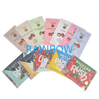 Sacchetto di foglio di alluminio commestibile Sigillo posteriore Piccolo sacchetto di plastica Mylar Avena Cioccolato Energy Bar Cookie Snack Sacchetto di imballaggio per caramelle