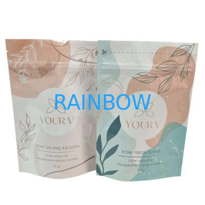 Sacchetti di Mylar biodegradabili personalizzati per sale da bagno 4OZ 5OZ